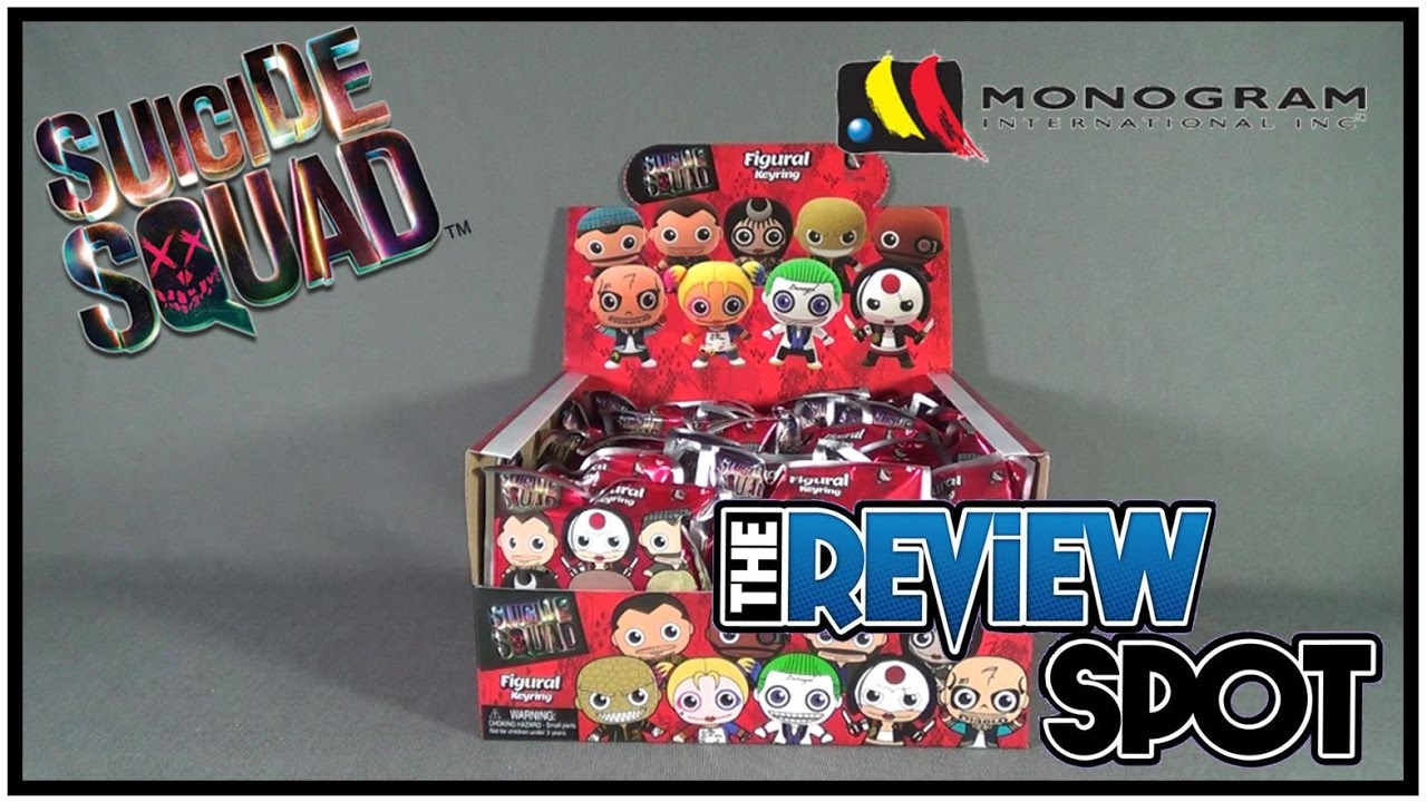 Collectible Spot - Monogram Int. Suicide Squad Figural Keyrings CASE UNBOXING!