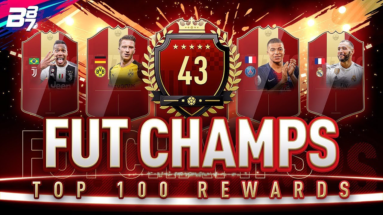 TOP 100 FUT CHAMPIONS REWARDS! RED IF PLAYER PICKS! | FIFA 19 ULTIMATE TEAM