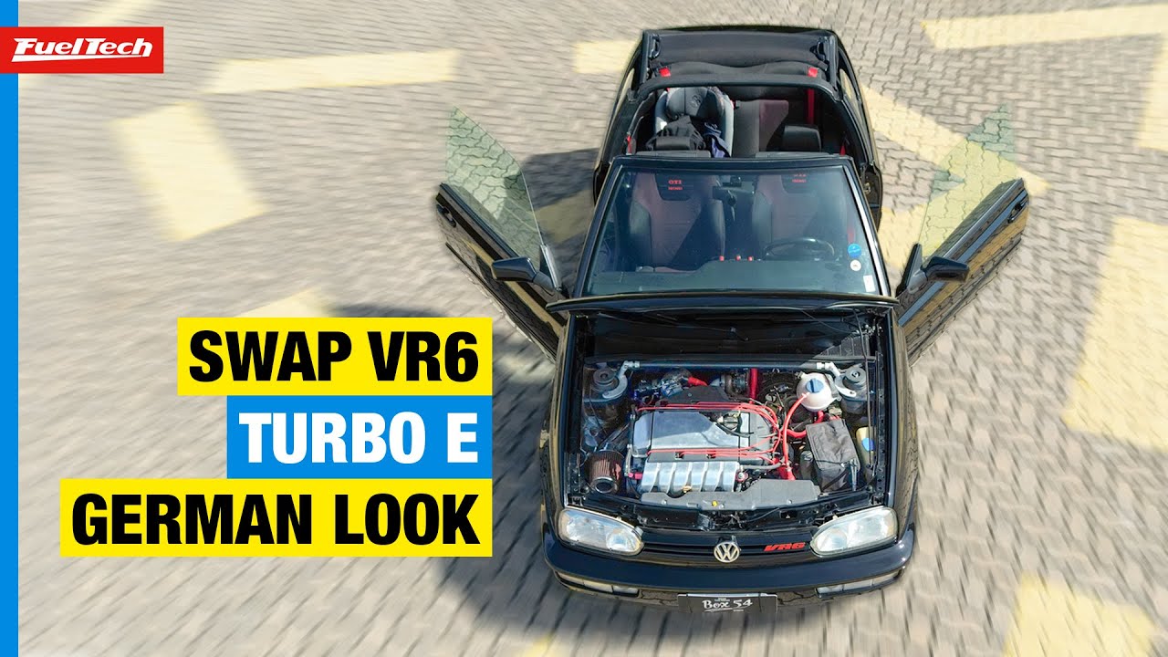 GOLF RAR&Iacute;SSIMO ganhou motor VR6, turbo e diversas pe&ccedil;as exclusivas!