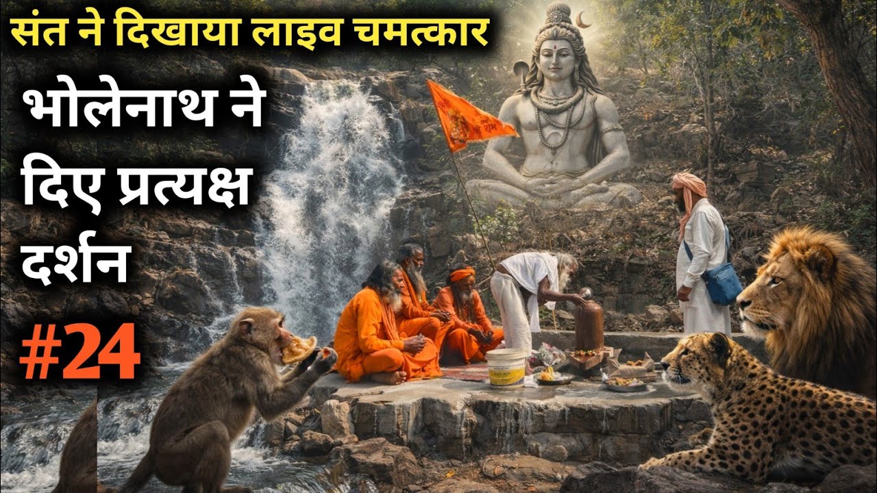 Chitrakoot जंगल के संत ने दिखाया लाइव चमत्कार भोलेनाथ ने दिए प्रत्यक्ष दर्शन !