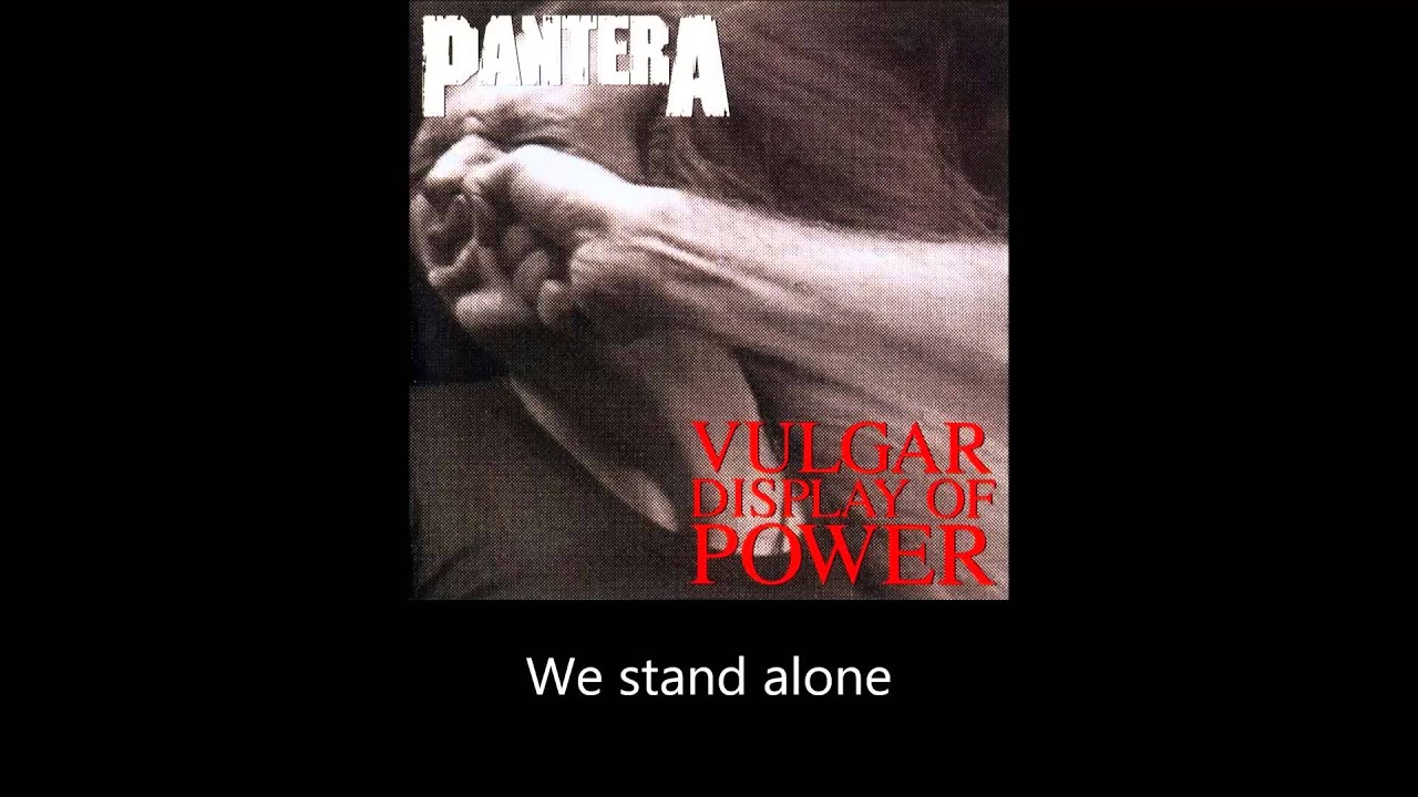 Pantera - Fucking Hostile (Lyrics)