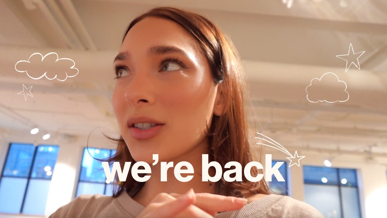 I'm back on YouTube!!!! life updates: dating, work, come to events with me