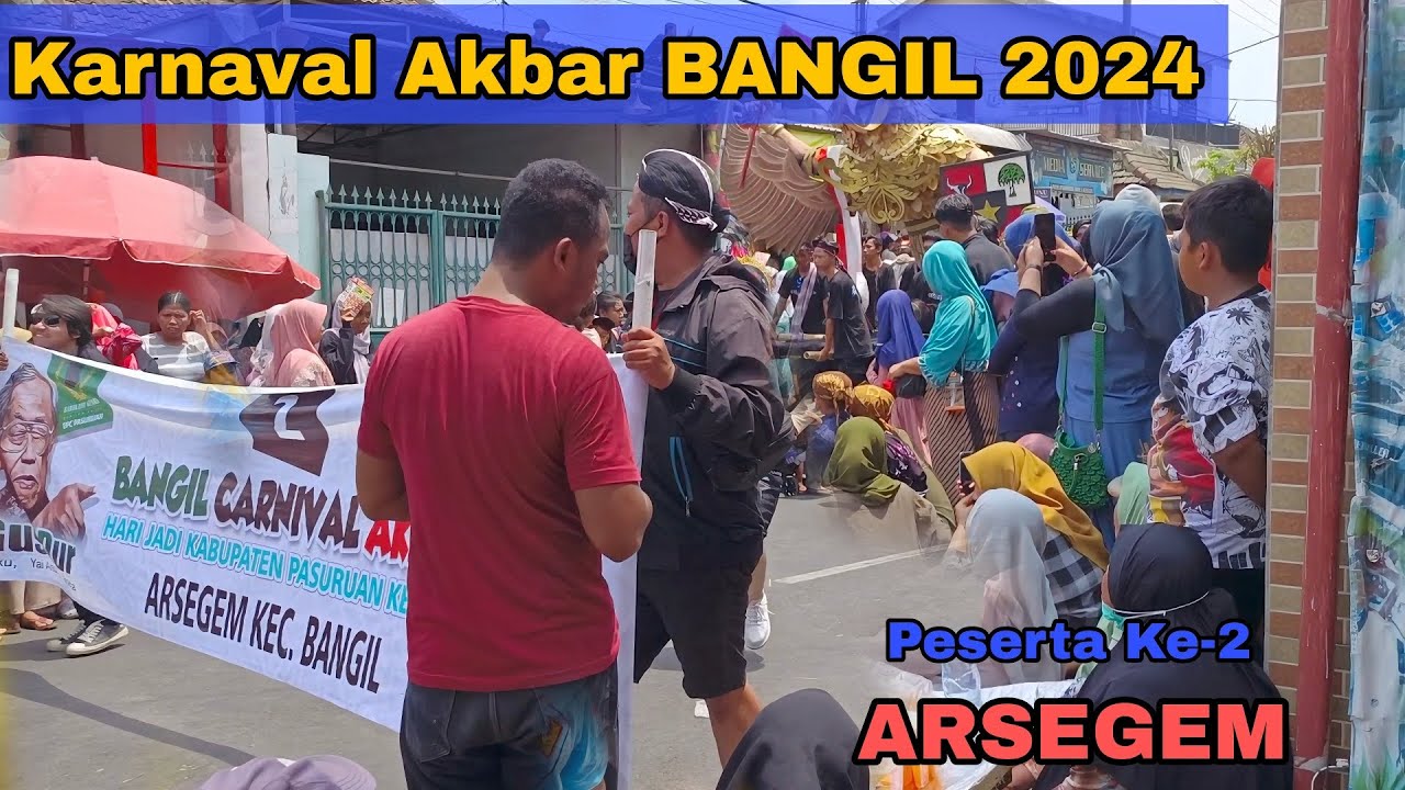 Arsegem Unjuk Kreativitas di Karnaval Akbar Bangil #karnavalterbaru