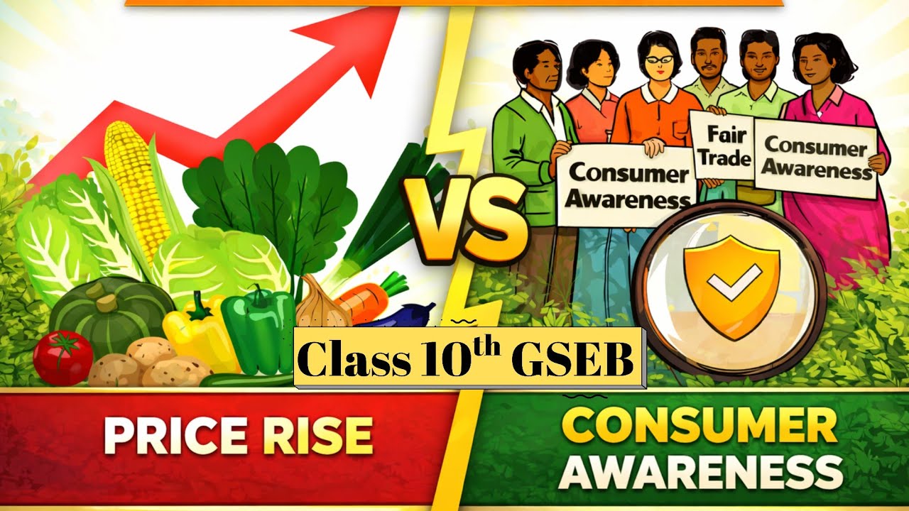 Price rise and consumer awareness (Ch 18 ss class 10 gseb-One Shot-Gseb#gseb )
