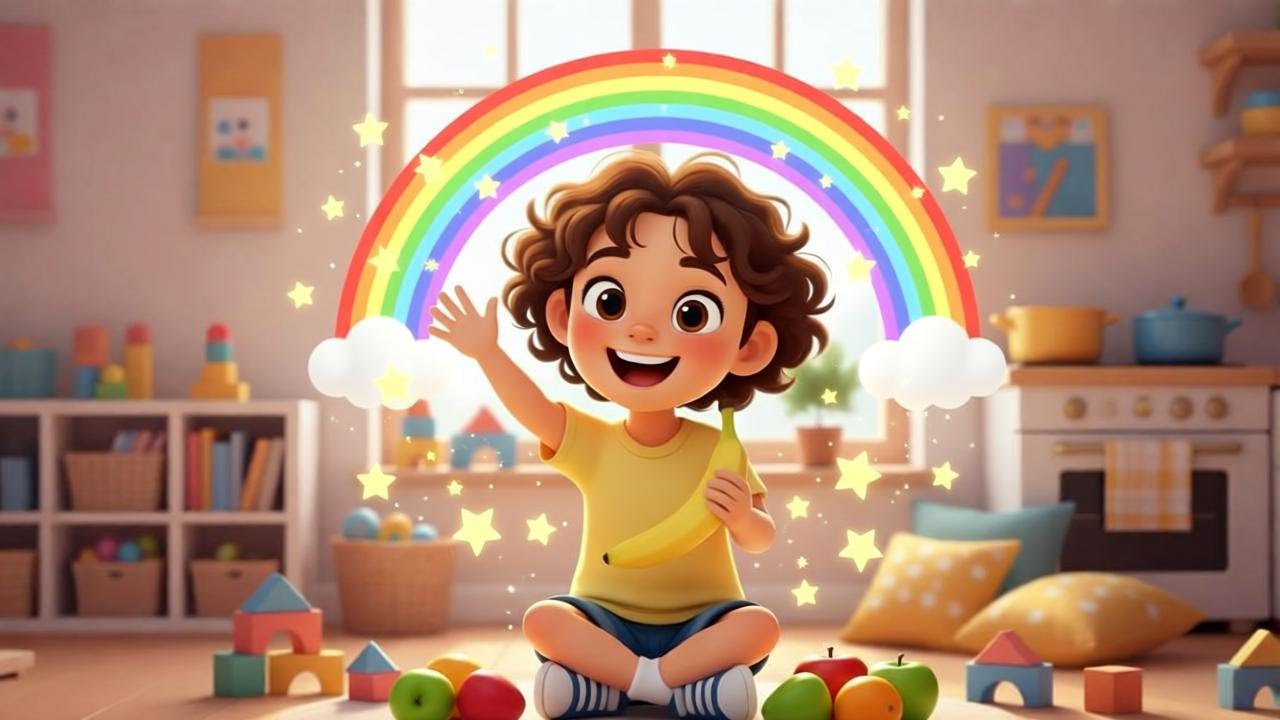 Hábitos Saludables para Niños | Canción Infantil Educativa 🌈