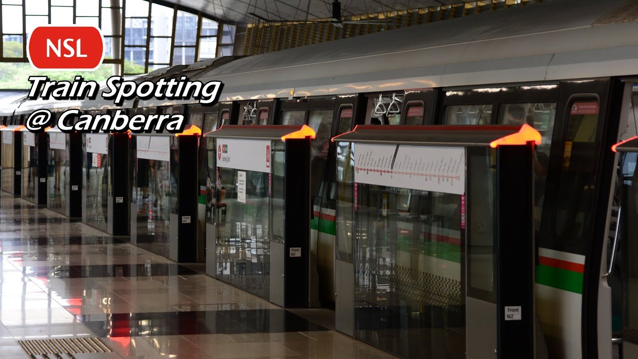 SGTrainVlogger goes train spotting at Canberra