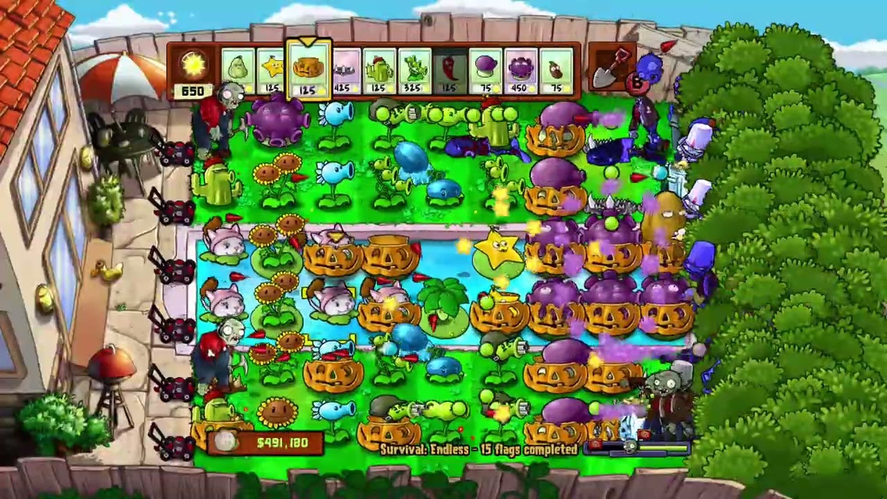 Plants vs zombies