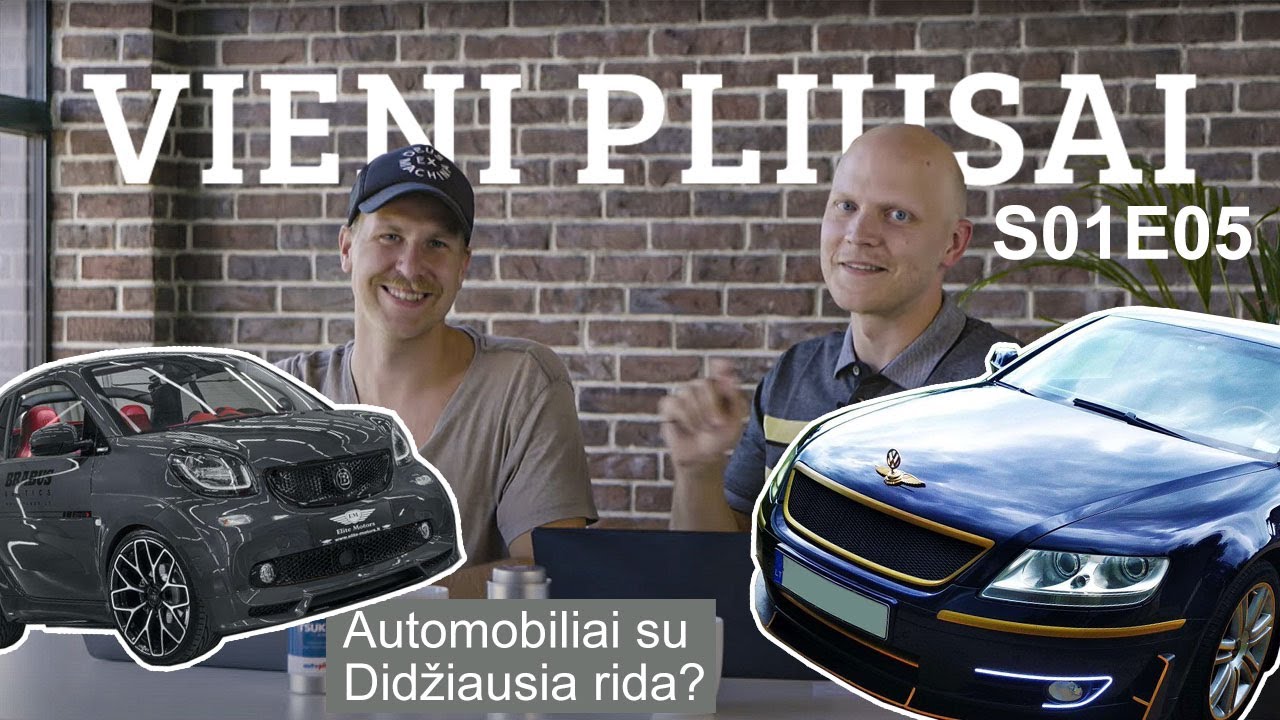 Vieni pliusai S01E05 - Legendinis Phaeton'as, mašina bitininkui ir automobiliai su didžiausia rida
