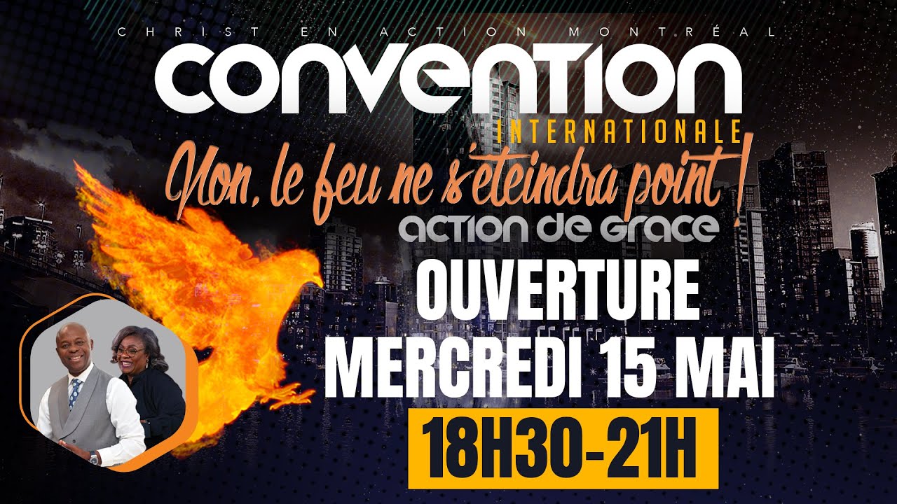 15 MAI | L'ACTION DE GRÂCE par Prophète Paul-Flavio AGENOR | SESSION 1