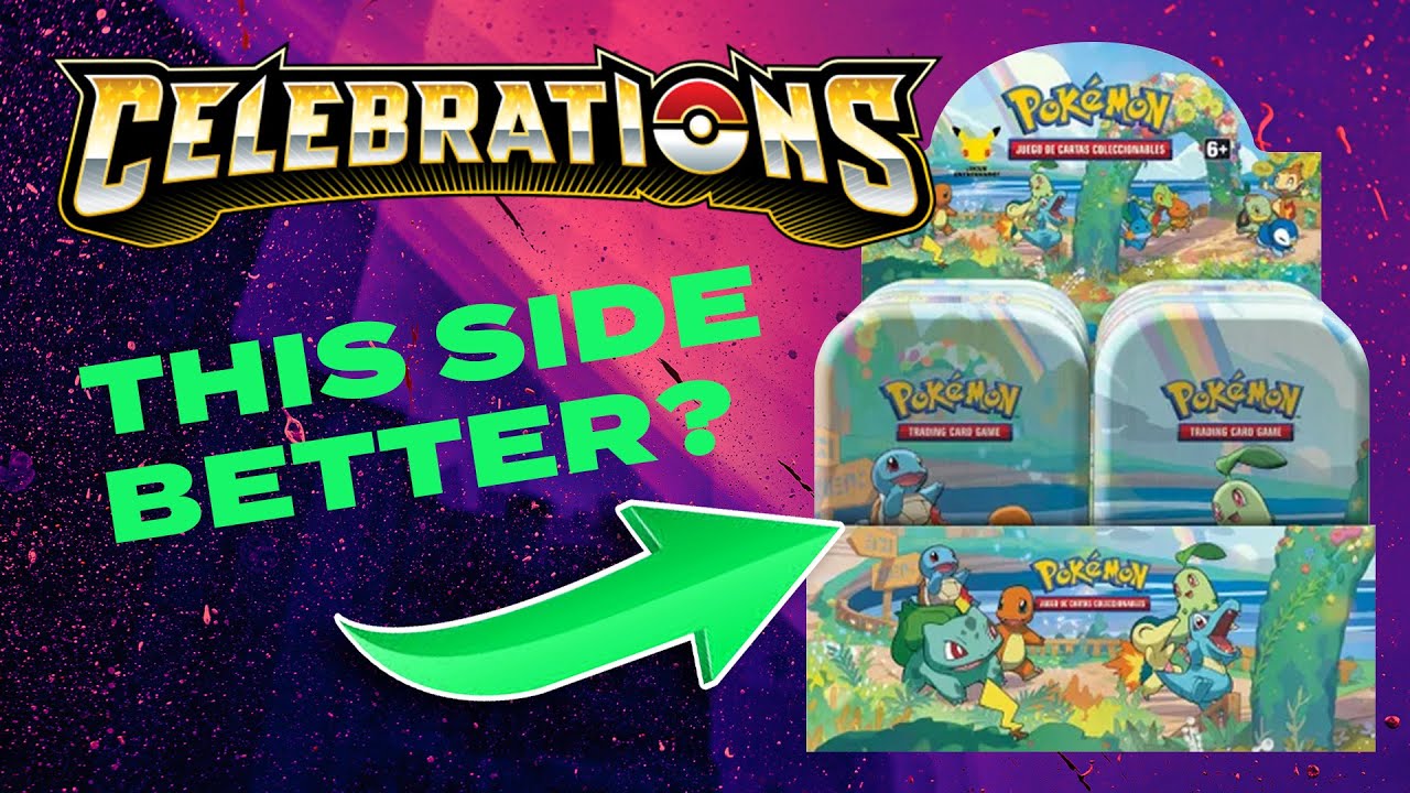 Opening the Celebrations Mini Tin Display Box