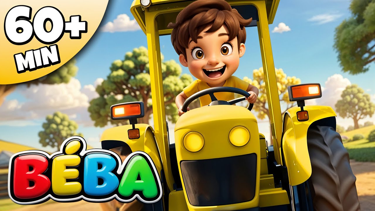 ZASE JEDE TRAKTOR | Dětské písničky | České písničky pro děti | BÉBA