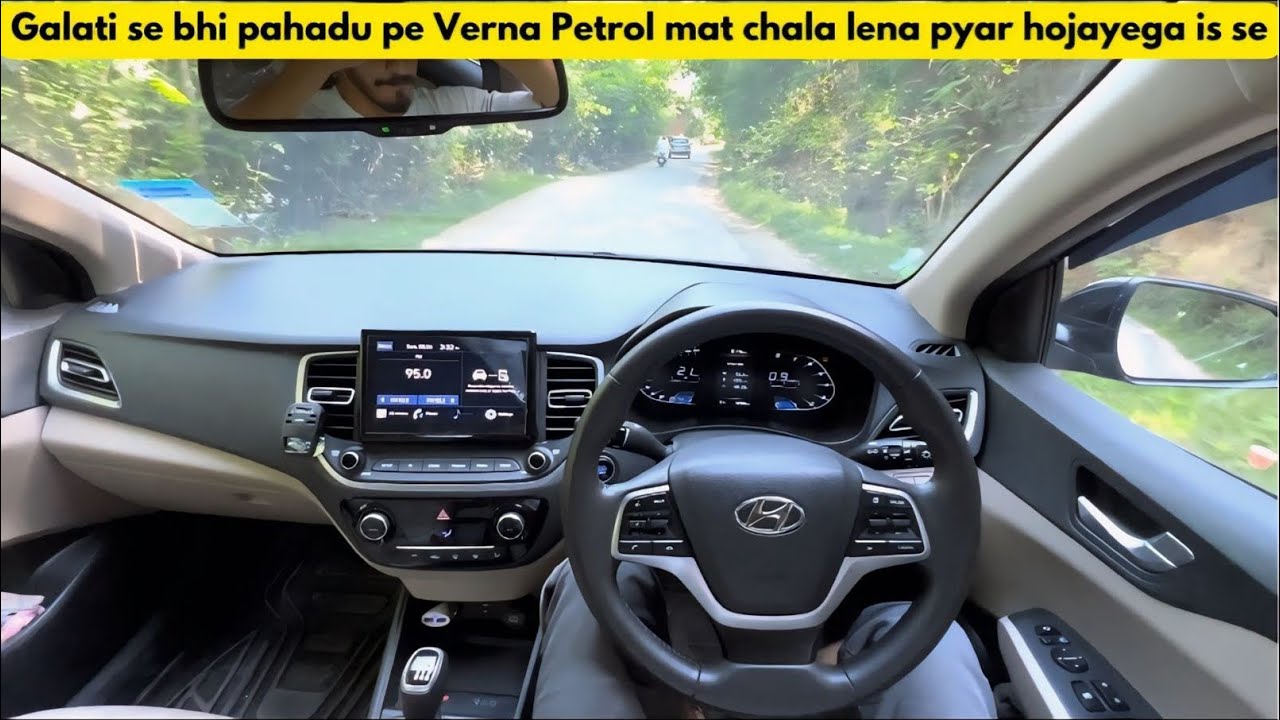 POV Driving Verna Sx 2022.Most Beautiful Sedan🥵..iske samne birtus fail hai🔥150nm torque