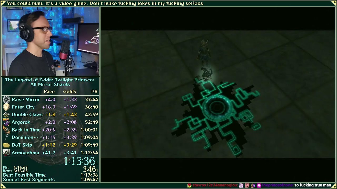 Twilight Princess All Mirror Shards speedrun