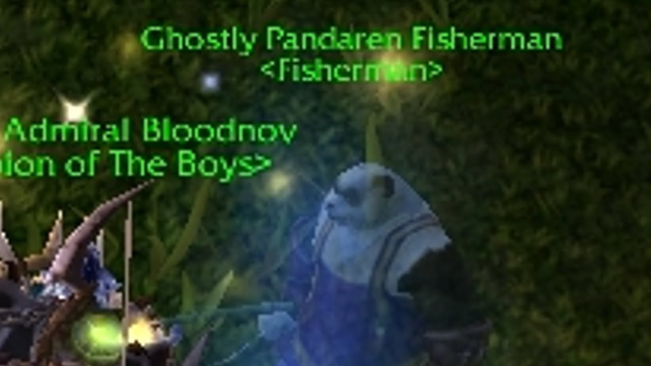 Charme de p&ecirc;che pandaren antique - P&ecirc;cheur pandaren fantomatique Mists of Pandaria Classic