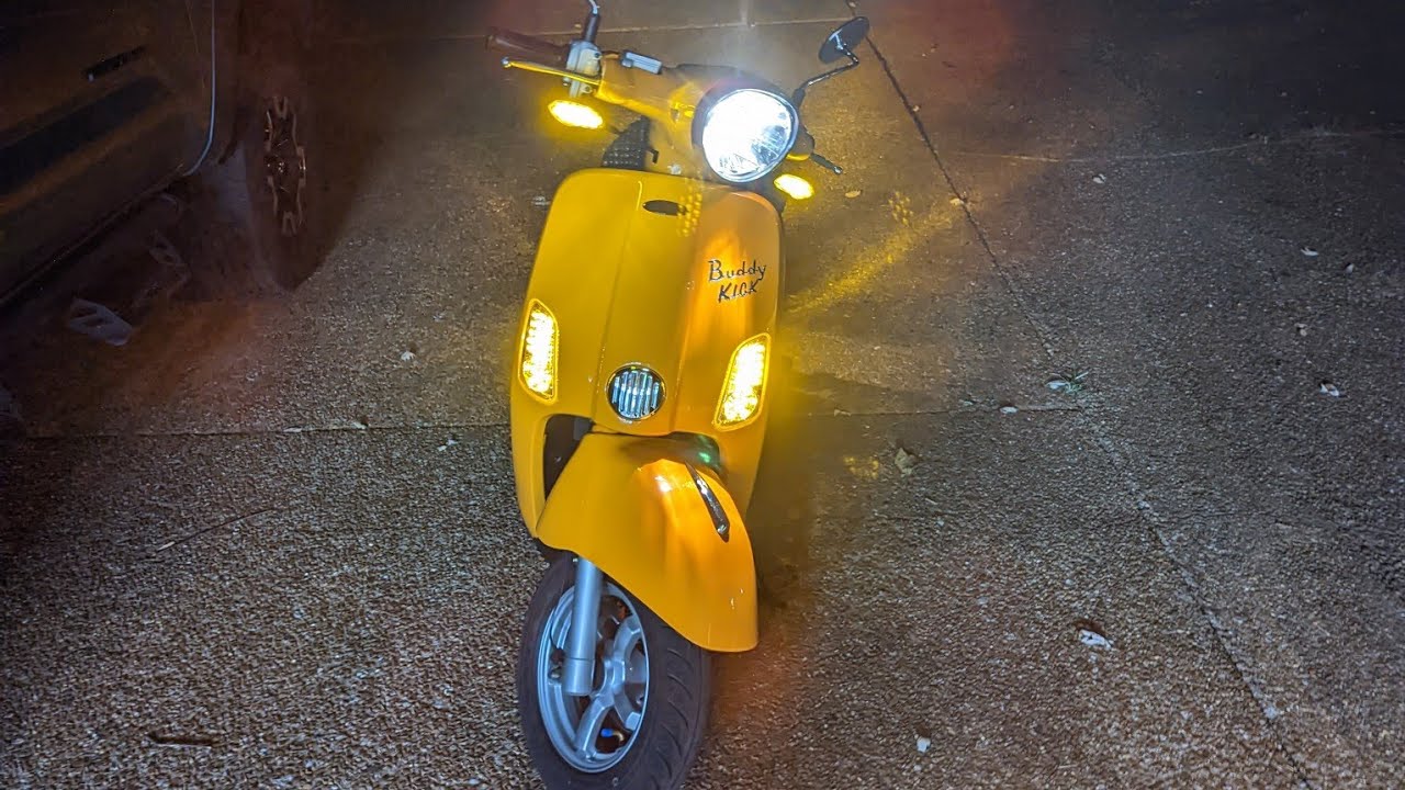 Buddy Kick 125 Euro Turn Signal Mod. No Cost!