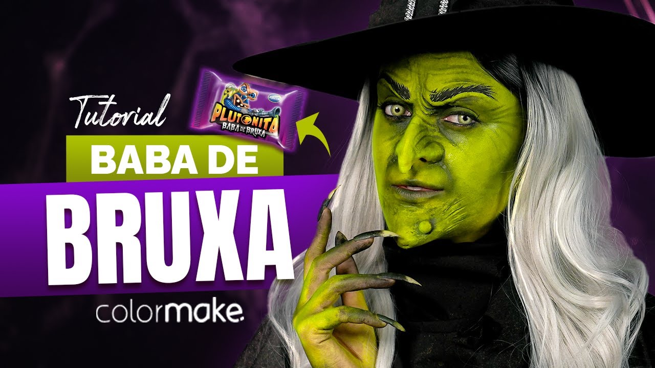 BRUXA VERDE | Tutorial maquiagem de Halloween 💚🧹