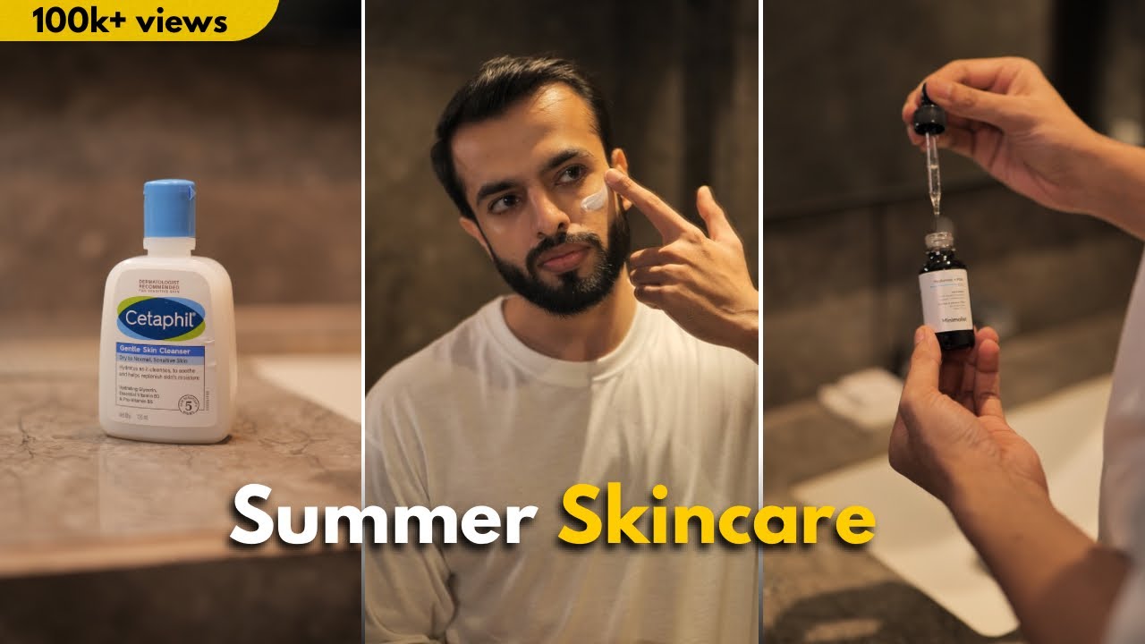 Summer Skincare Routine for Oily / Acne Prone Skin I Sweat-Proof Skincare!