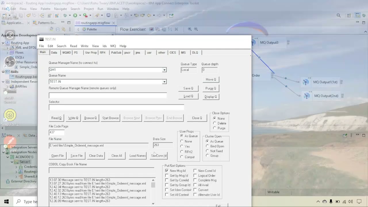 Узел FlowOrder в IBM ACE || IBM ACE 13