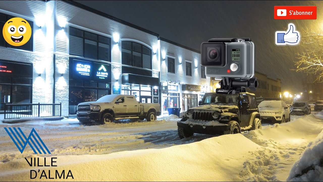Ville d'Alma Tempête De Neige