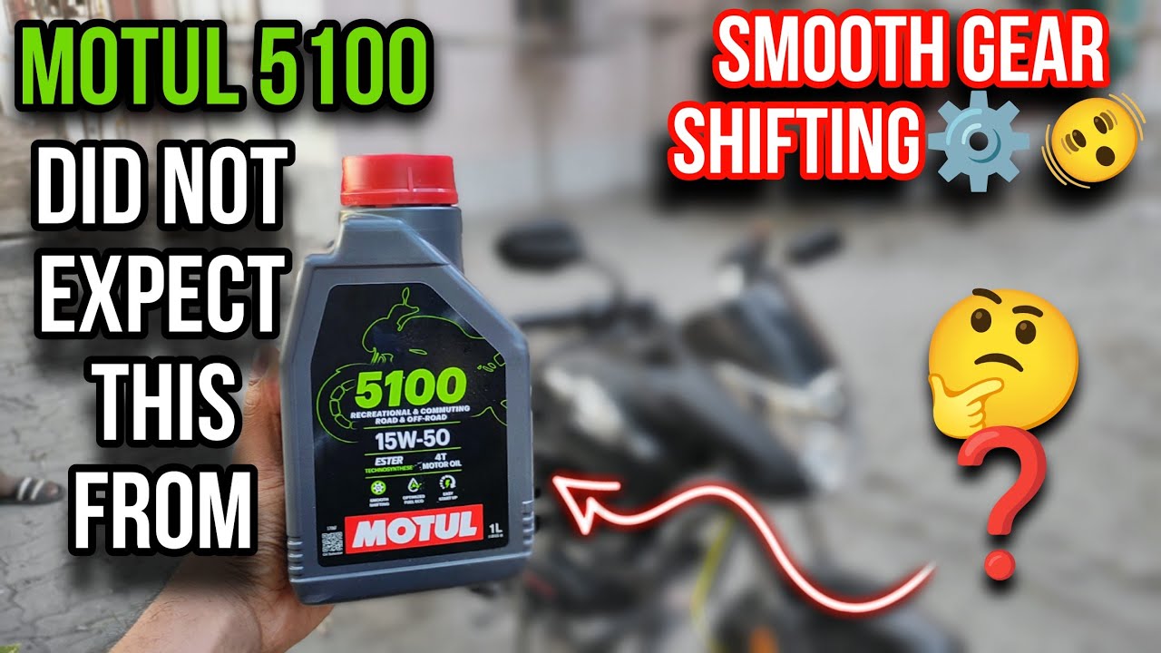 MOTUL 5100 🚫FULL DETAIL REVIEW ☢️/is it good for bike engine 🤔/