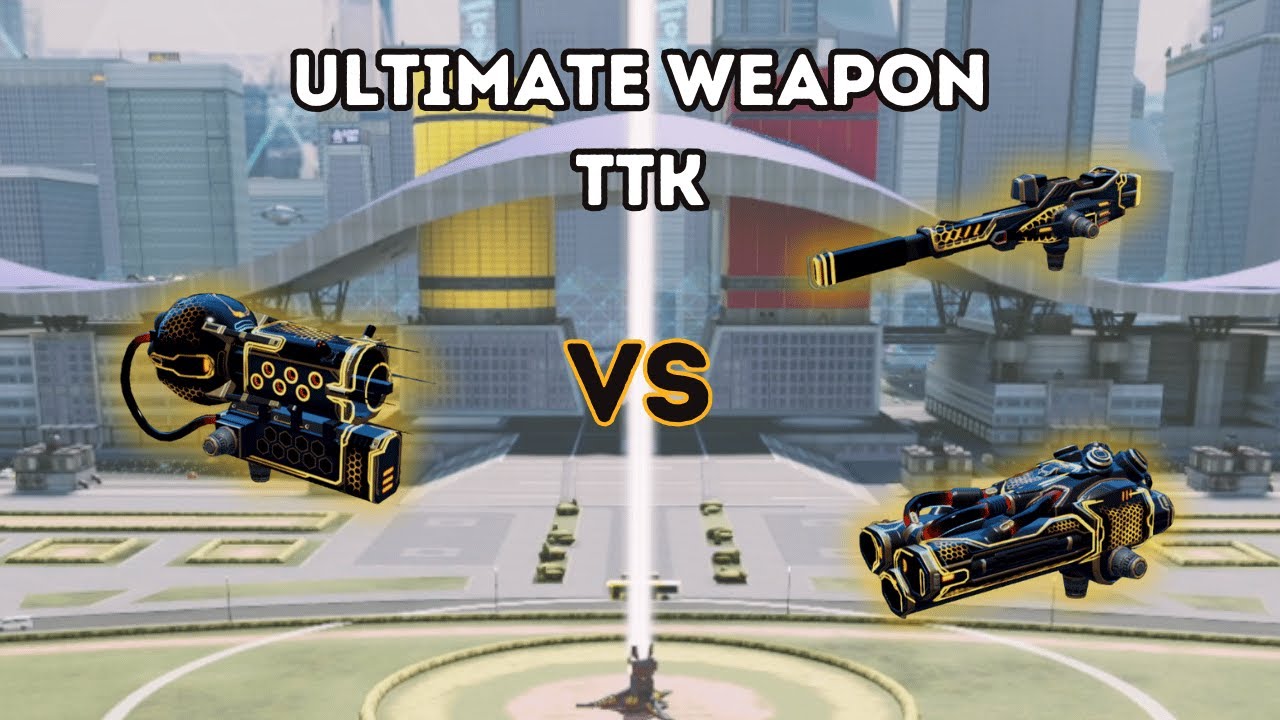 Ultimate Weapon Damage Test in War Robots