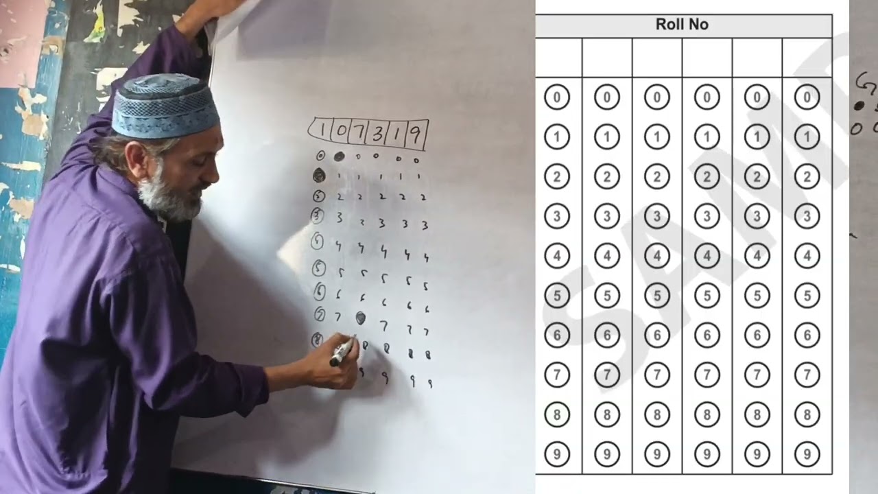 Complete Video How to Fill Board's Copy Class 9th and 10th | BSEK | FRONT PAGE FILLING 