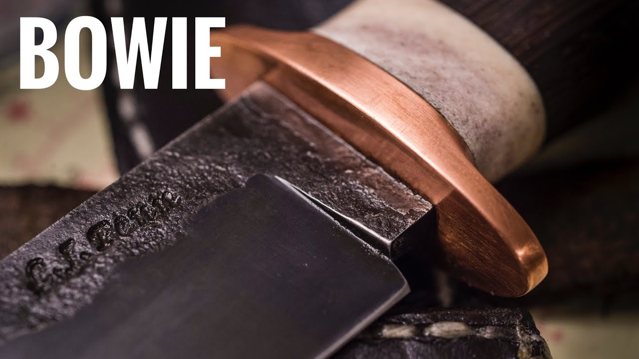Making a Knife for the Outdoors (Small Bowie Knife)