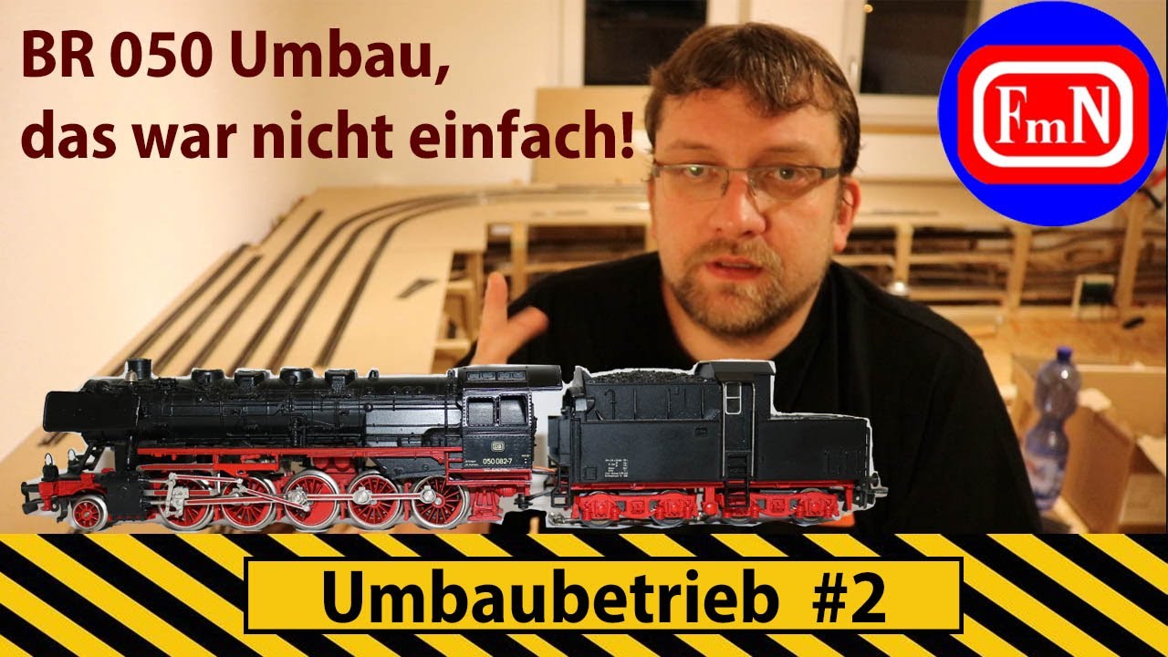 Umbaubetrieb #2, Umbau einer märklin BR 050, das war nicht so einfach, ich brauchte 2. Versuche!