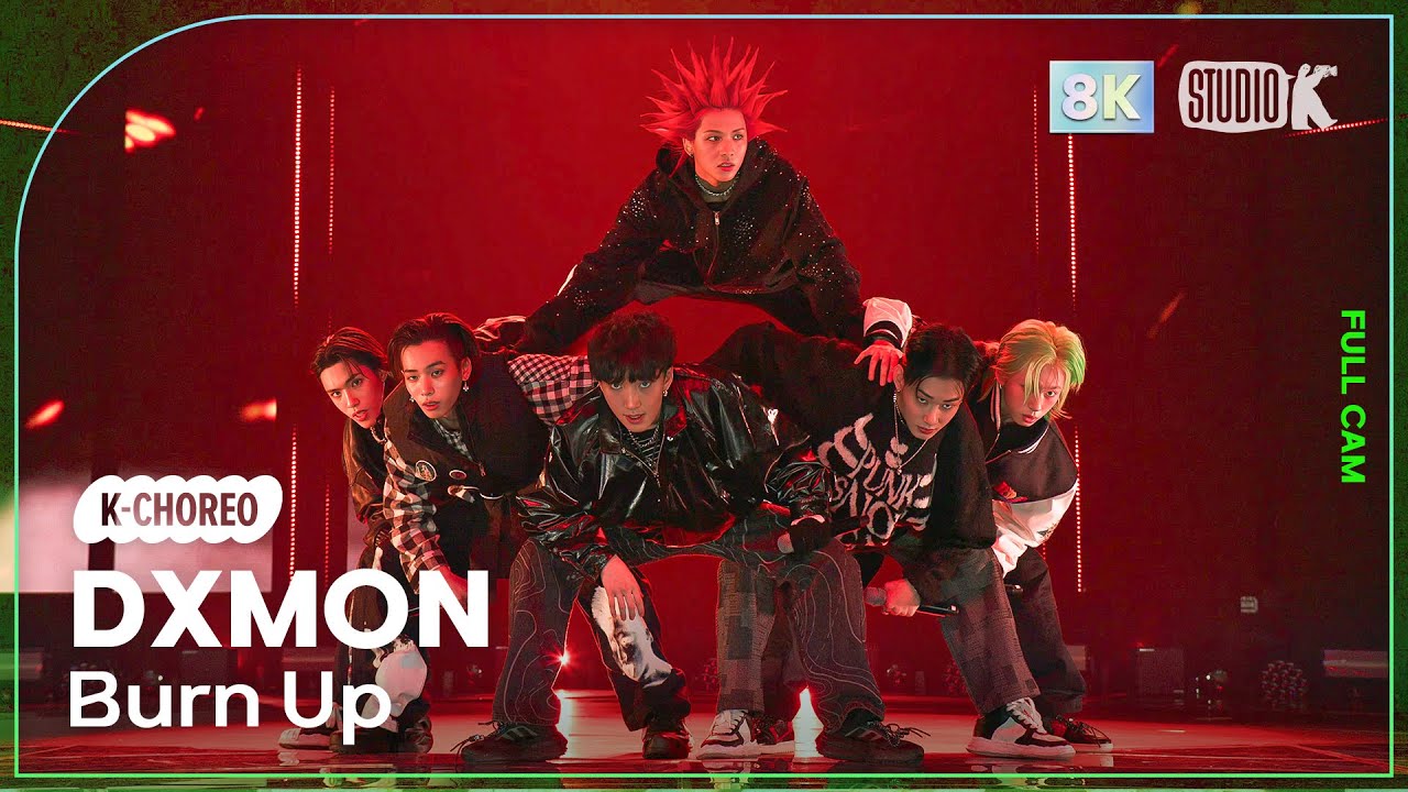 [K-Choreo 8K] 다이몬 직캠 'Burn Up' (DXMON Choreography) @MusicBank 240119