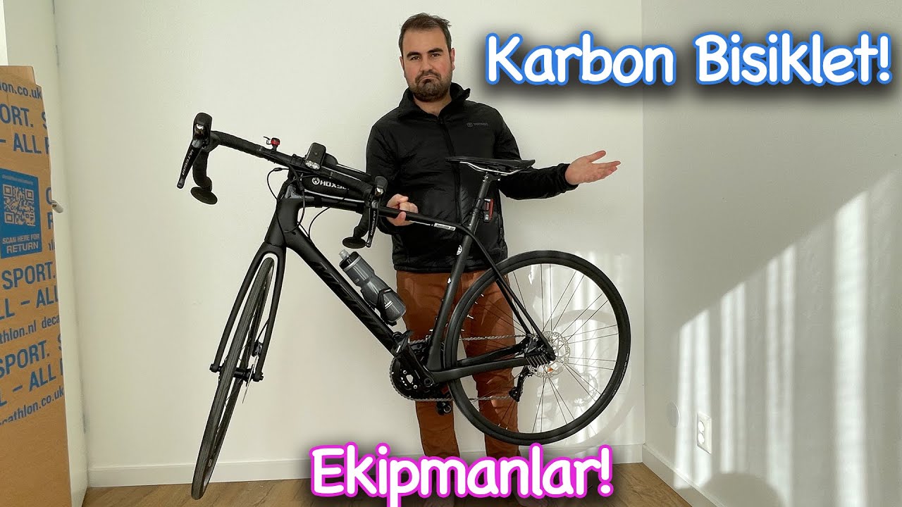 Carbon Bisiklet ve Ekipmanları Aldım | Kuştan bi tık daha hafif! | Japonic