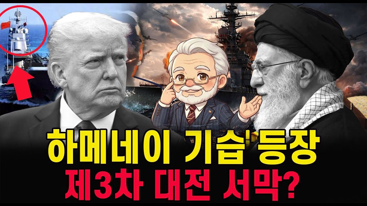🔥 중-러 중동 분쟁 전격 개입! 이란 해안에 근접한 ‘항모 킬러’ 동풍-21. 하메네이 전격 등장 – 도널드 트럼프를 향한 선전포고인가?