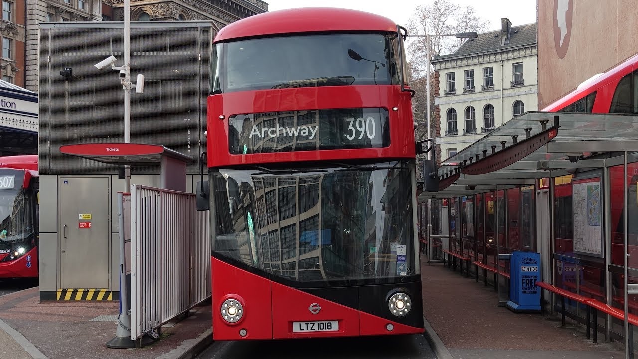 London Buses - Route 390 - Archway to Victoria