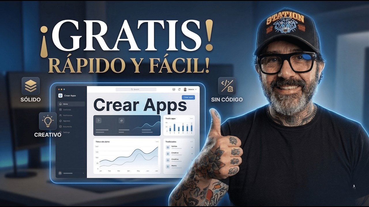 Google acaba de cambiar TODO | Crea apps completas con IA autom&aacute;ticamente | PRU&Eacute;BALA GRATIS