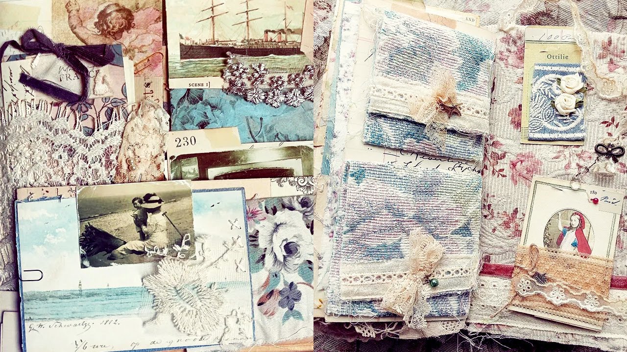 Childhood memories - a vintage junk journal
