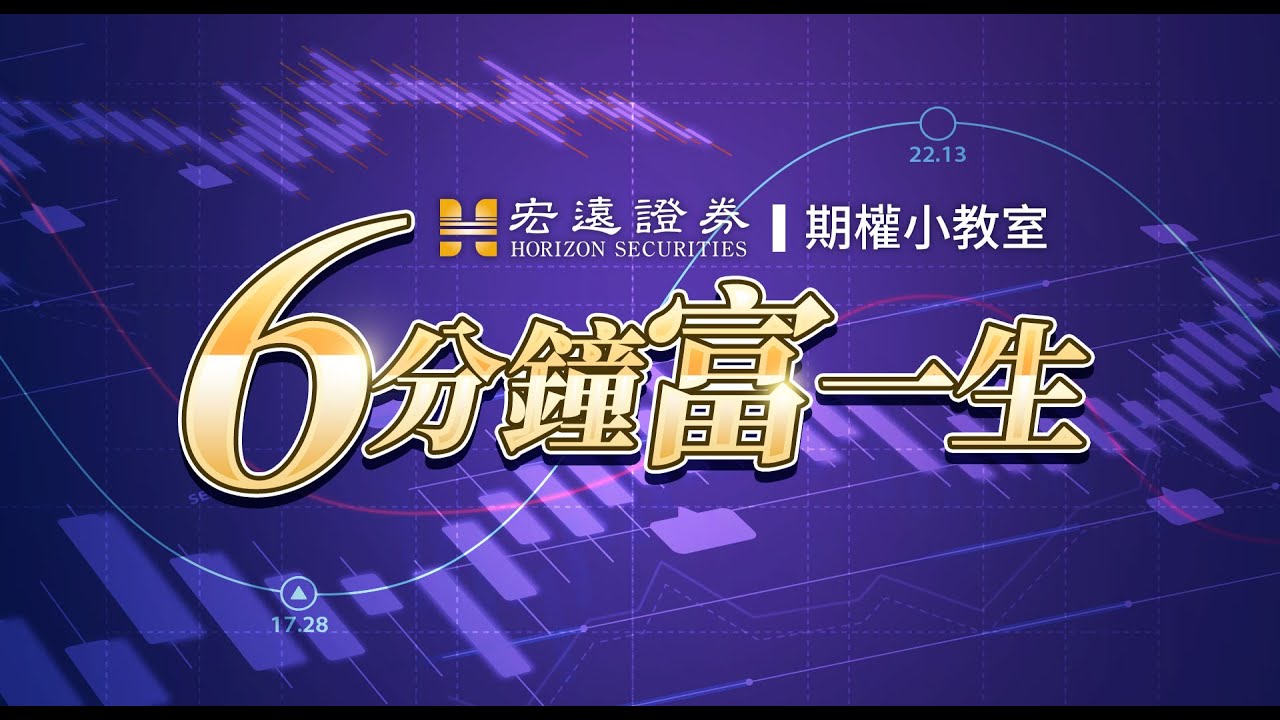 選擇權進階跨式及勒式交易│六分鐘富一生