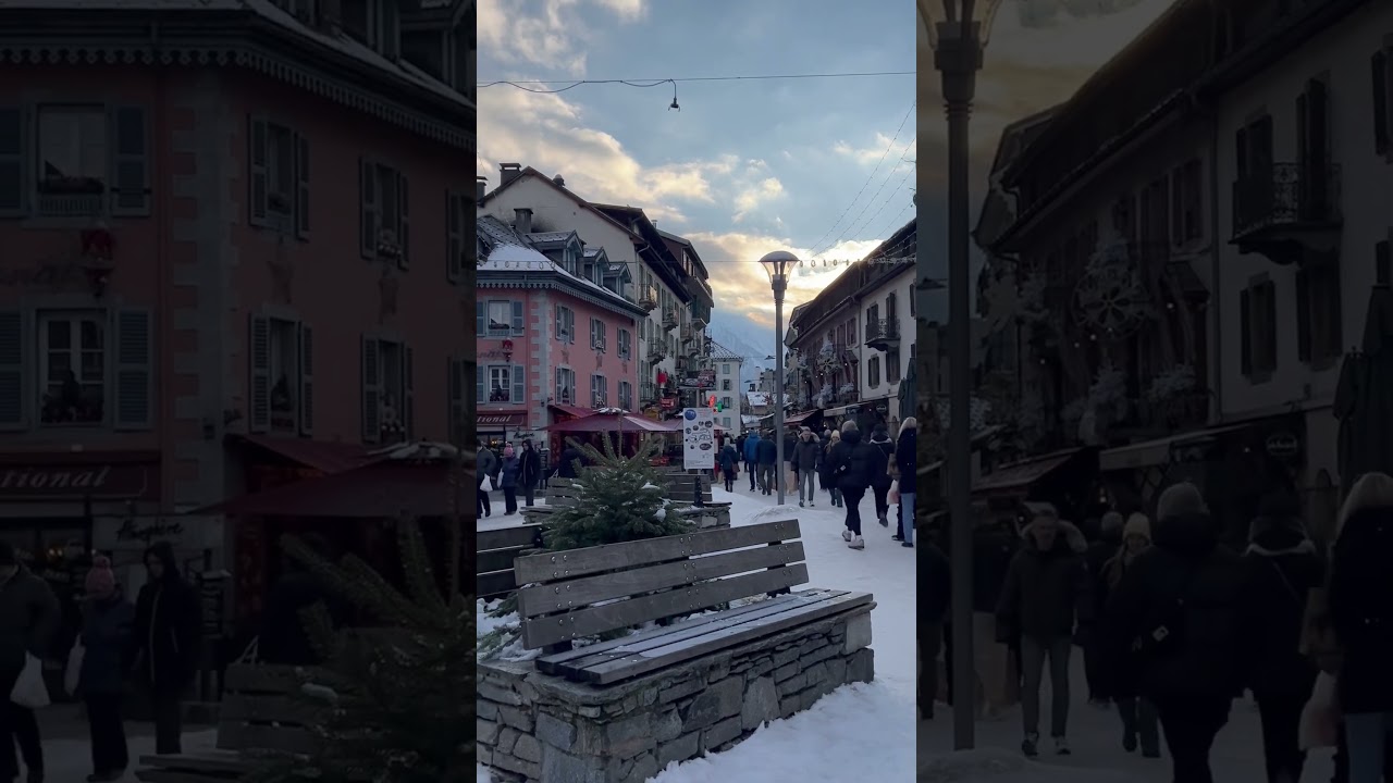 Chamonix Mont Blanc for winter holiday #amazingplace #trending  #snow  #highlights  #travel #holiday
