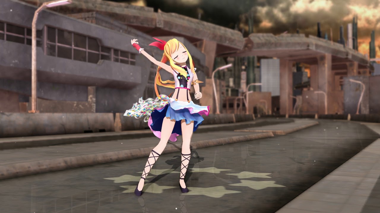 【MMD】鹿乃「Marine Bloomin'」fix.ver (中文字幕cc）