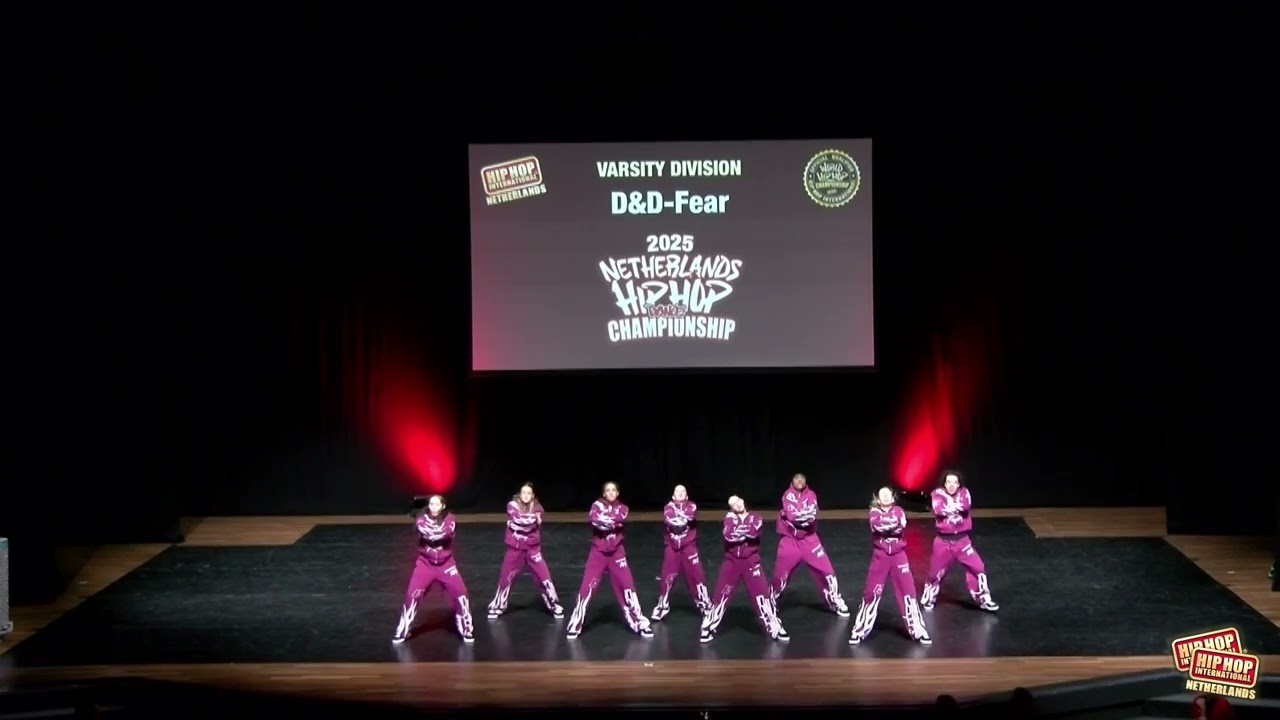 D&D Fear | Silver Medalist - Varsity Division | Netherlands Hip Hop Dance Championship 2025