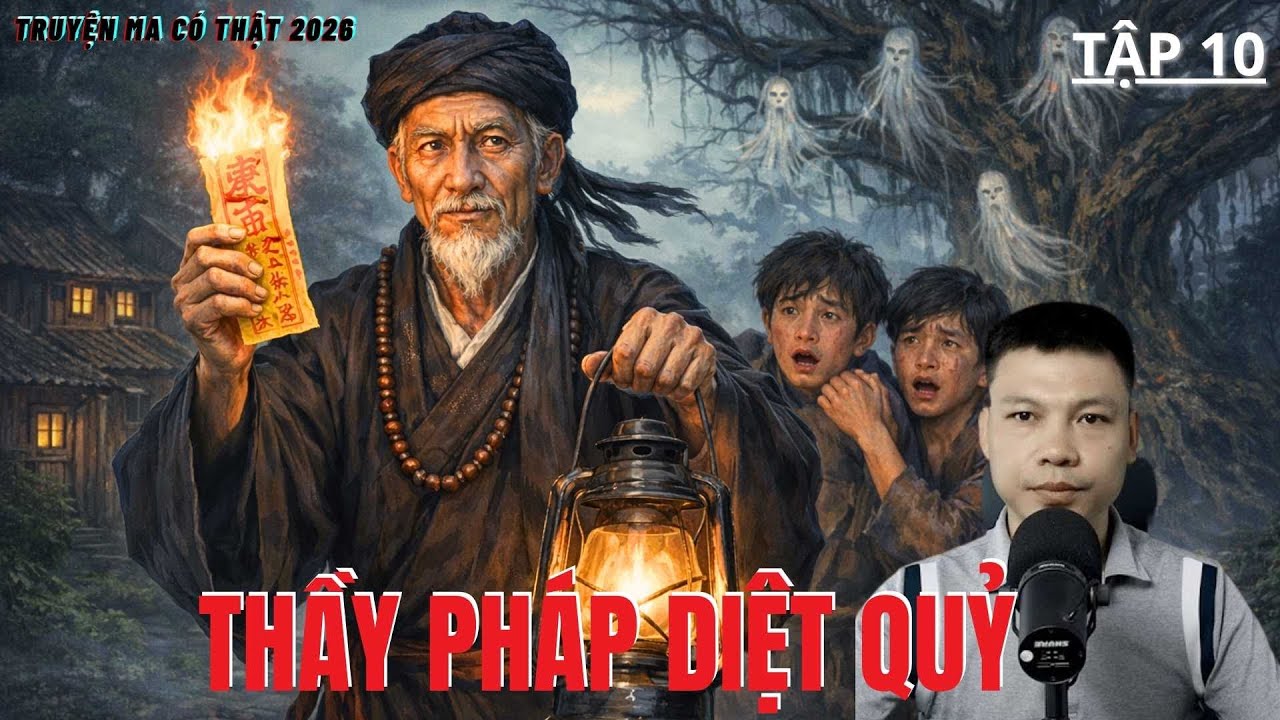Truyện Ma : Thầy Pháp Ở Ẩn Diệt Quỷ [Tập 10] - 3 Thầy Trò Luyện Pháp | Mc Đình Soạn Kể