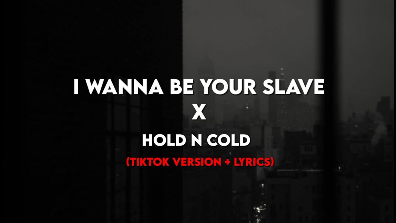 𝐼 𝑤𝑎𝑛𝑛𝑎 𝑏𝑒 𝑦𝑜𝑢𝑟 𝑠𝑙𝑎𝑣𝑒 𝑋 ℎ𝑜𝑙𝑑 𝑛 𝑐𝑜𝑙𝑑 (TikTok ver. + lyrics)