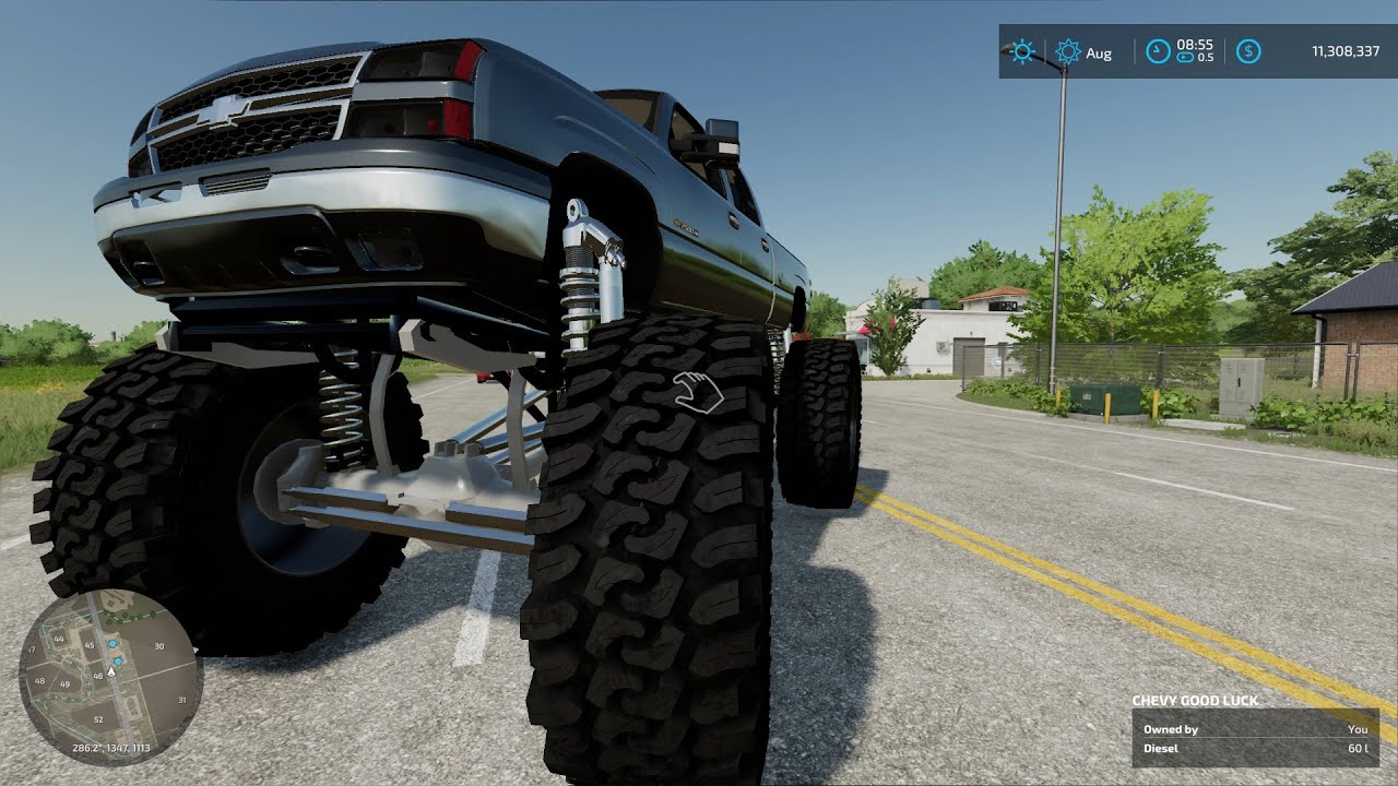 Monstermax v1.1 FS22 MOSTER TRUCK CHEVY FS22 MOD REVIEW PC 2022
