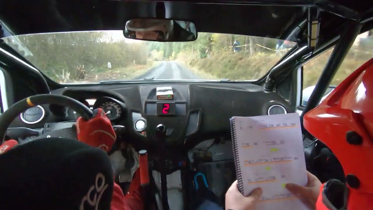 Cambrian Rally 2024, Lewis Hooper & Rhys Edwards, Stage 5