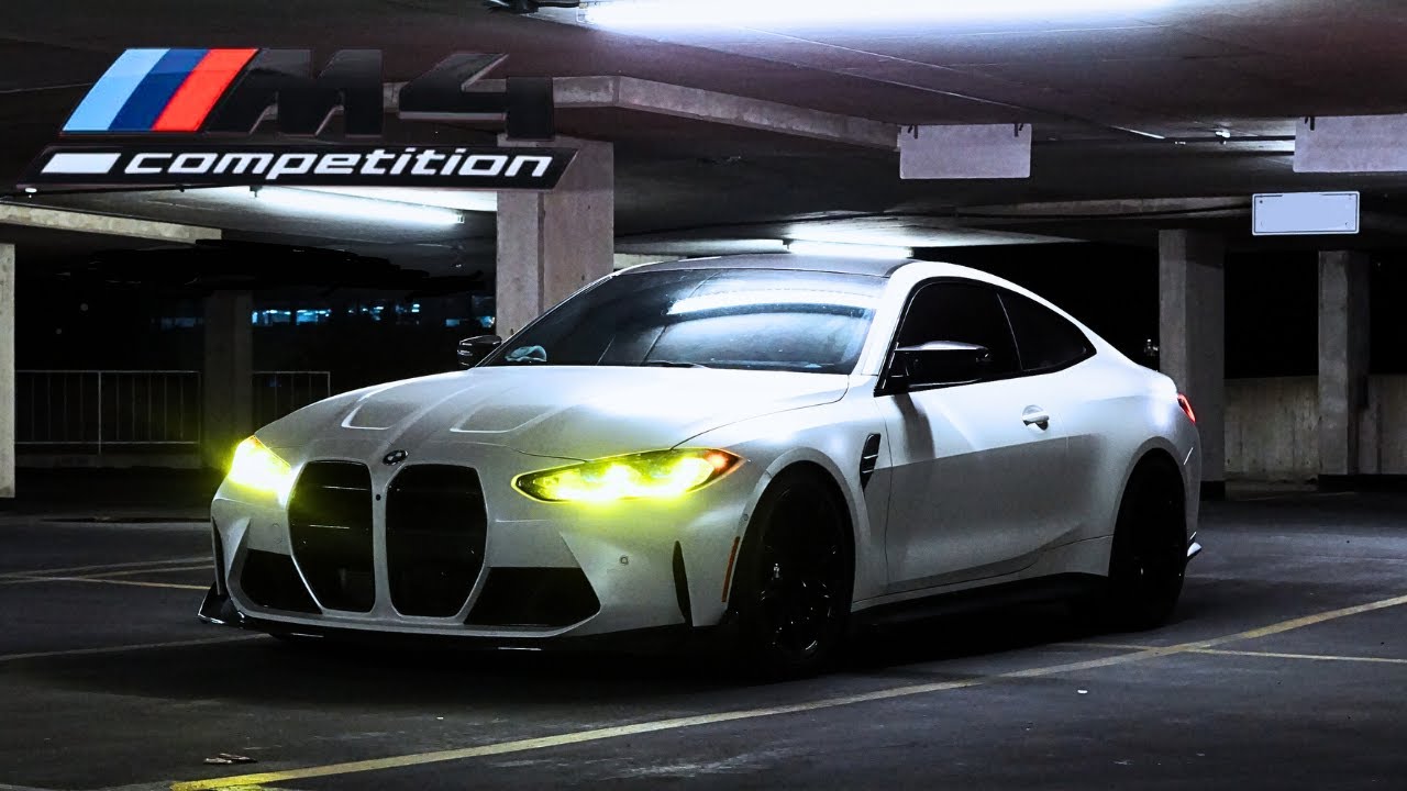 BMW M4 COMPETITION NIGHT DRIVE *POV* (DRIFTS EVERY CORNER)