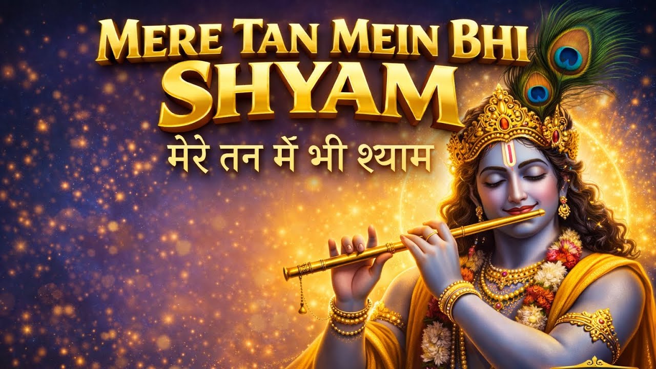 Mere Tan Mein Bhi Shyam - New Krishna Bhajan 2026 | मेरे तन में भी श्याम - कृष्ण भजन 