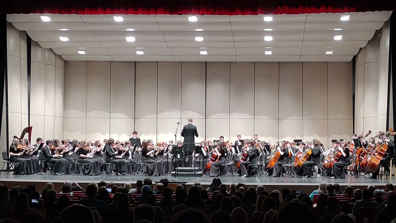 Floyd Central HS Orchestra at ISSMA Finals, May 2022