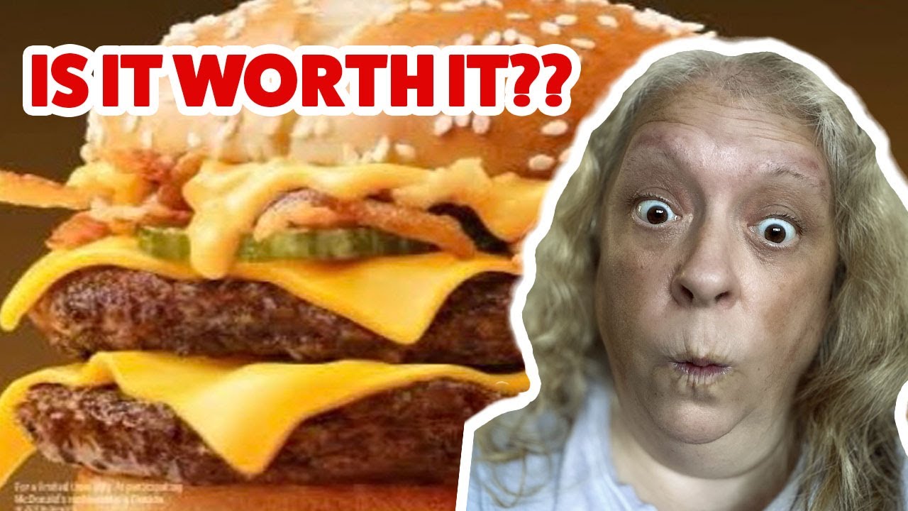 NEW!! McDonald’s Double Cheesy Melt Review!! Is It The Ultimate Cheesy Burger?🧀