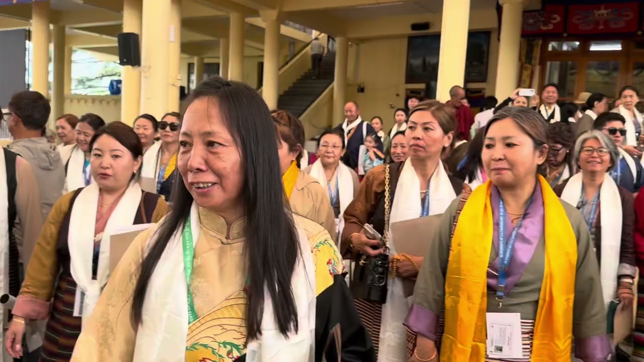 Ex -CST Darjeeling after Dalai Lama’s audience 6/3/25 🌷
