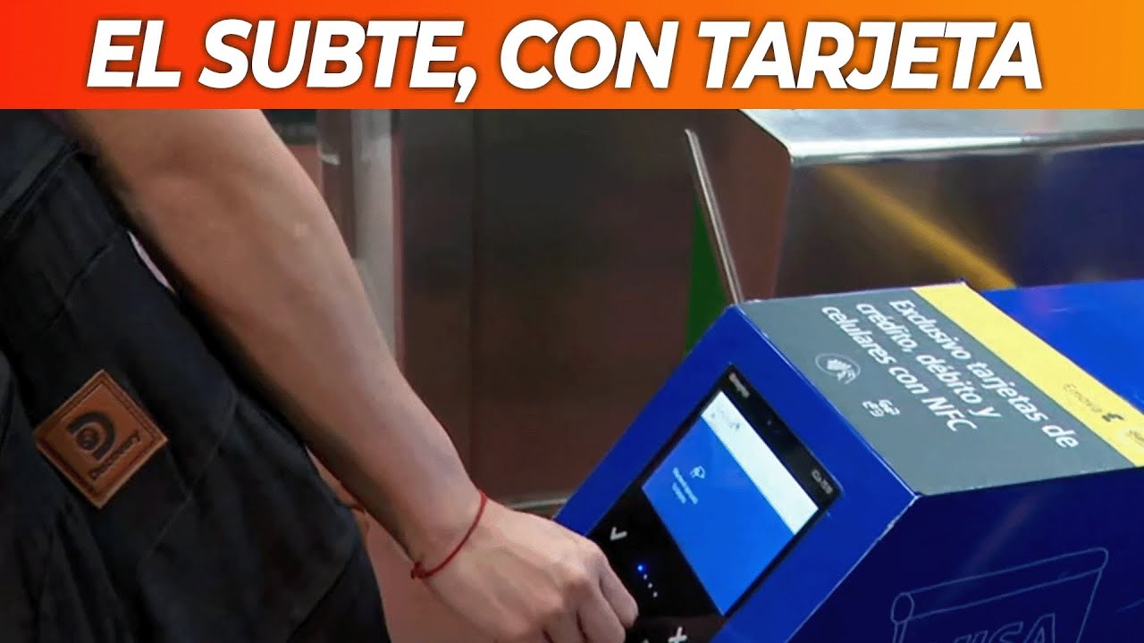 ¿Cómo PAGAR el SUBTE con tarjeta de crédito, débito o billeteras virtuales?