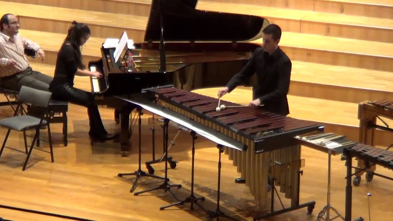 Sonata para marimba y piano de Peter Tanner y Libertango de Eric Sammut
