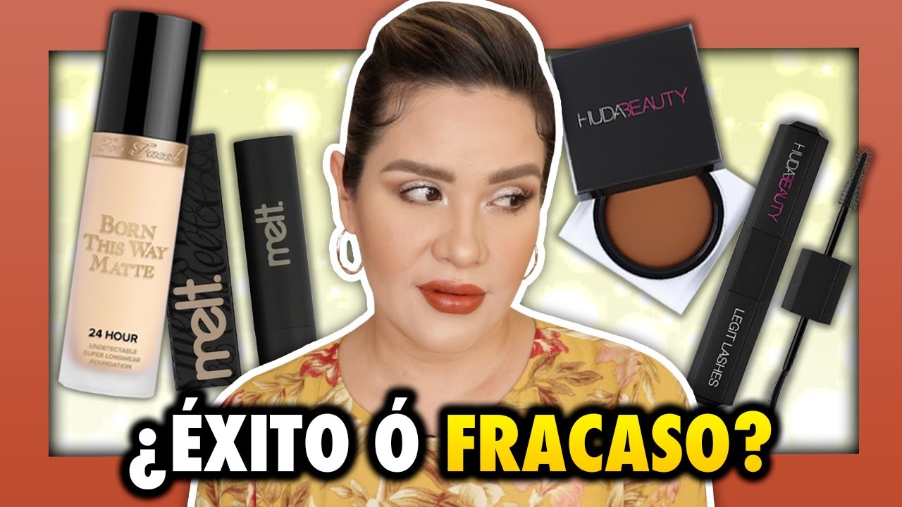 Exito o Fracaso de Too faced born this way matte ,Huda y Melt | Mytzi Cervantes